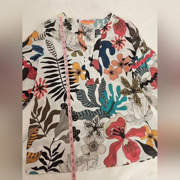 Vilagallo Lucera Top Women Blouse Size 38 - Picture 11 of 15